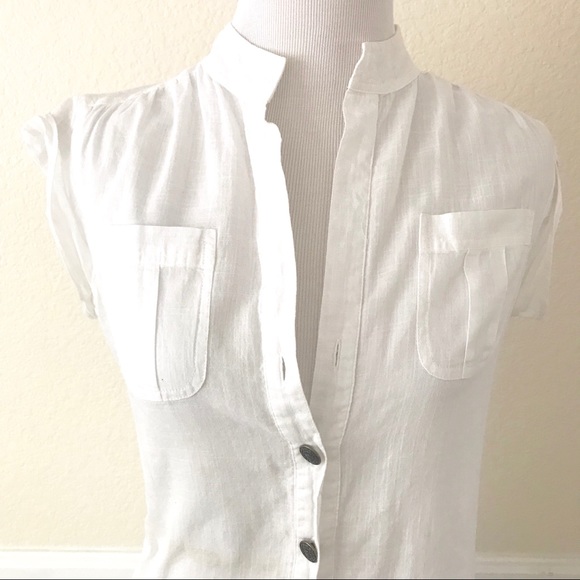 ❗️SOLD❗️Free People Cap Sleeve Ruffle Hem Boho Top - Picture 4 of 7